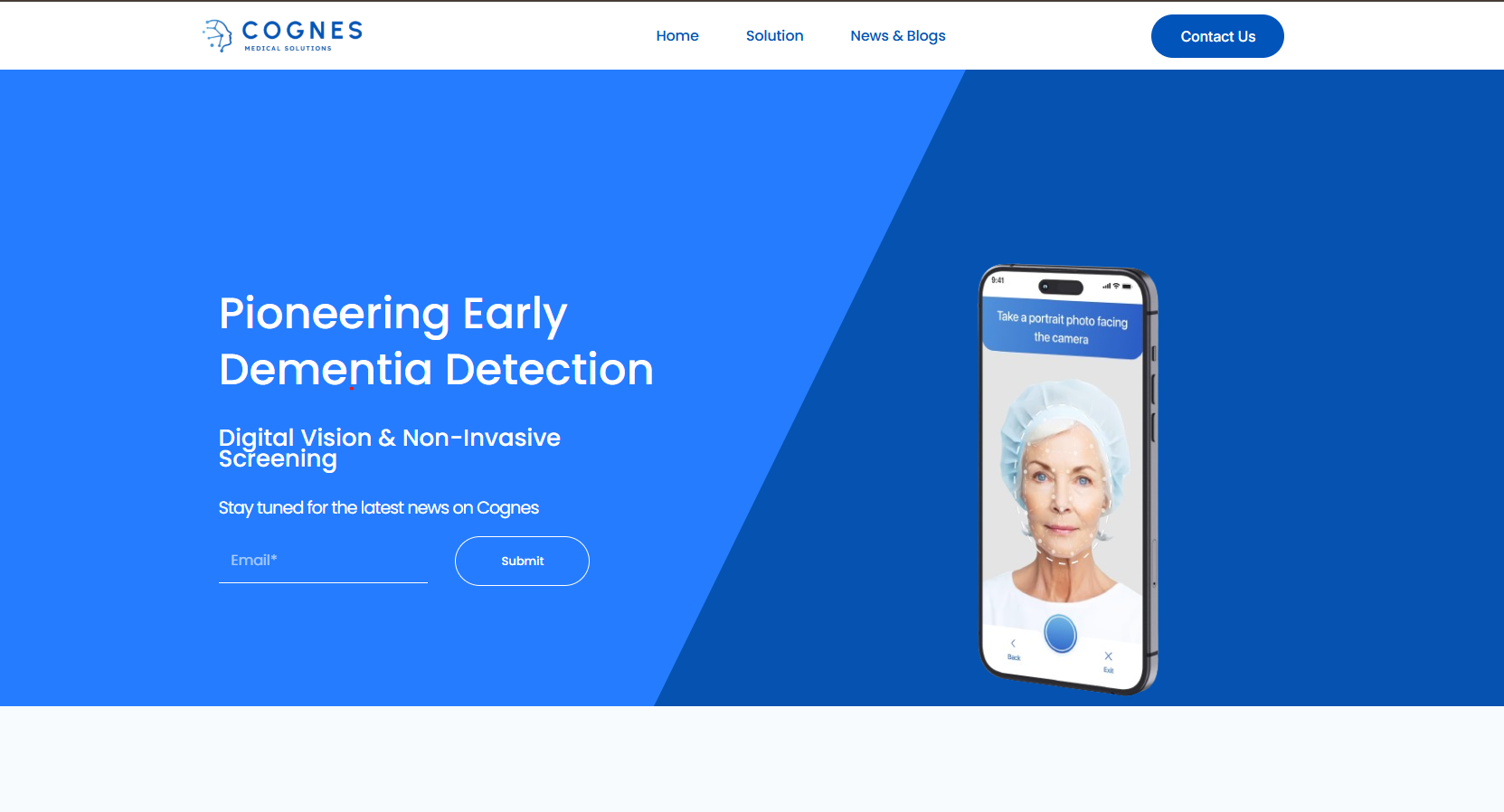 Cognes - Dementia Detection App