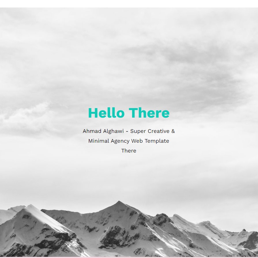 Html,CSS Template 1